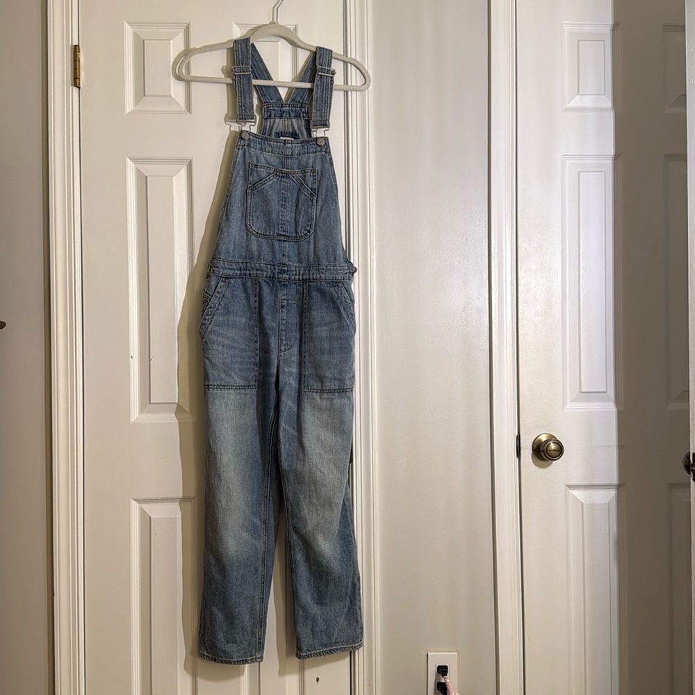 GAP Light Blue Denim Overalls